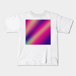 red blue green abstract texture background Kids T-Shirt